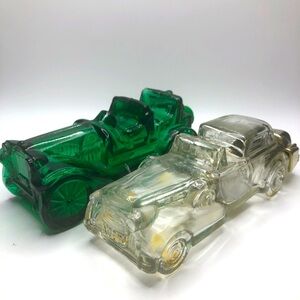 Vintage Avon, glass car cologne bottles 2 pcs.